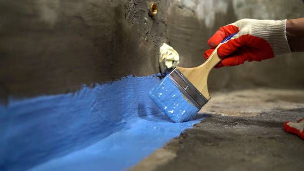 Commercial Vapor Barrier Installation project at a Rushville, NY business property by SJ Waterproofing Pros